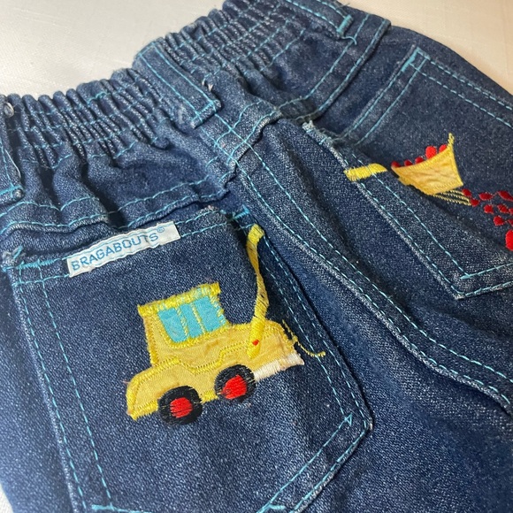 Vintage Boys Jeans, Bragabouts, size 12 months - Picture 2 of 8